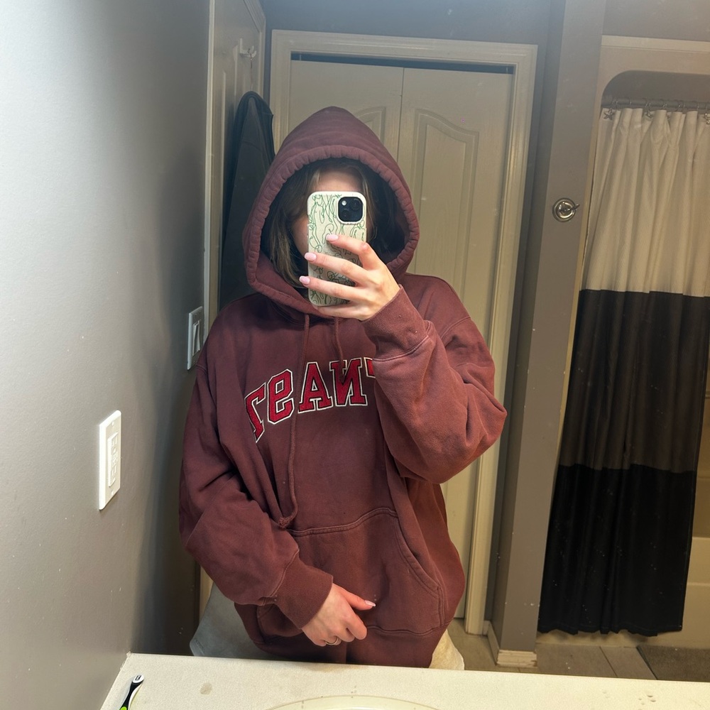 Aritzia cozy fleece boyfriend hoodie !!